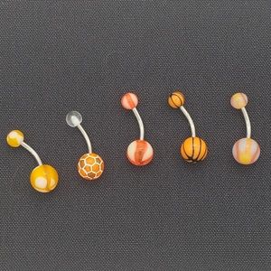 Surgical Steel Belly Rings